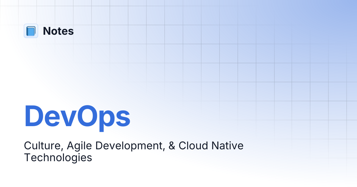 DevOps | Notes